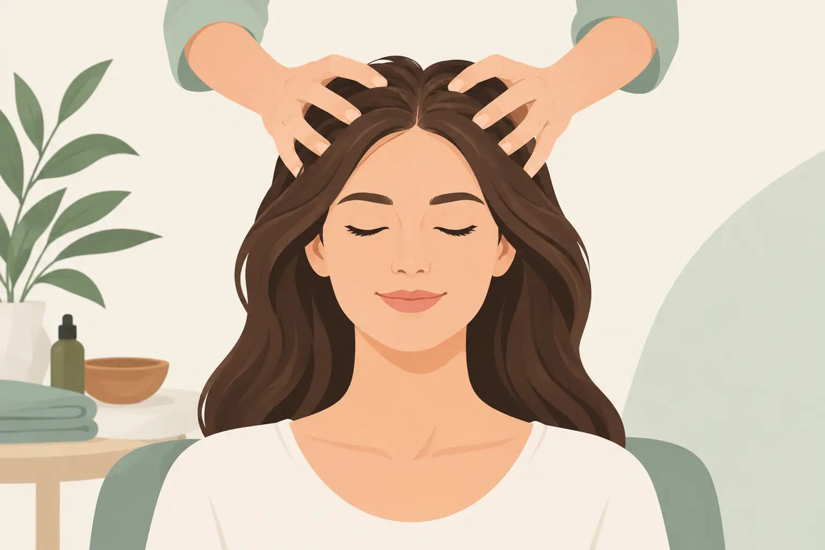 Kopfhautmassage richtig durchführen leicht gemacht