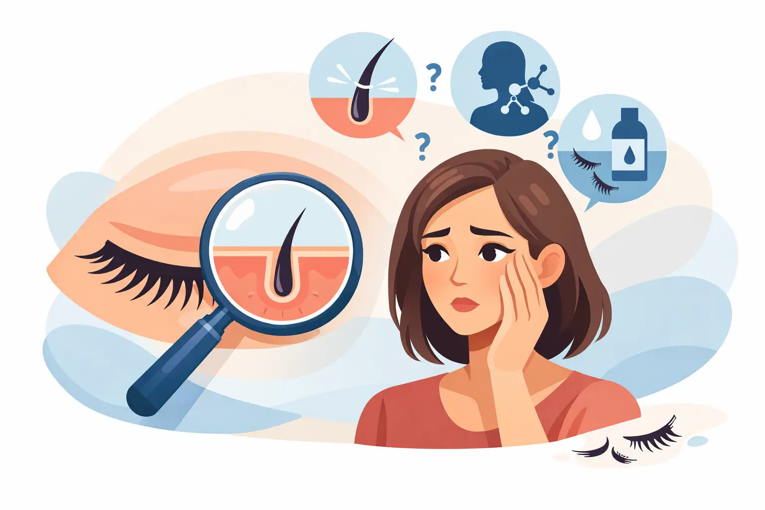 Warum wachsen Wimpern nicht? Die häufigsten Gründe