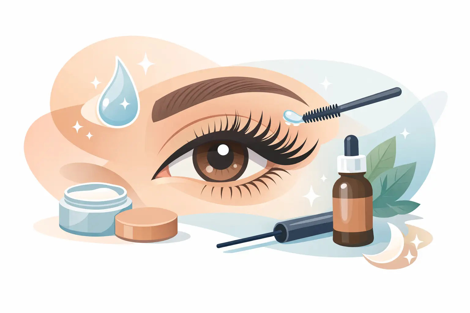 Lash lifting danach pflegen - so bleibt der Schwung