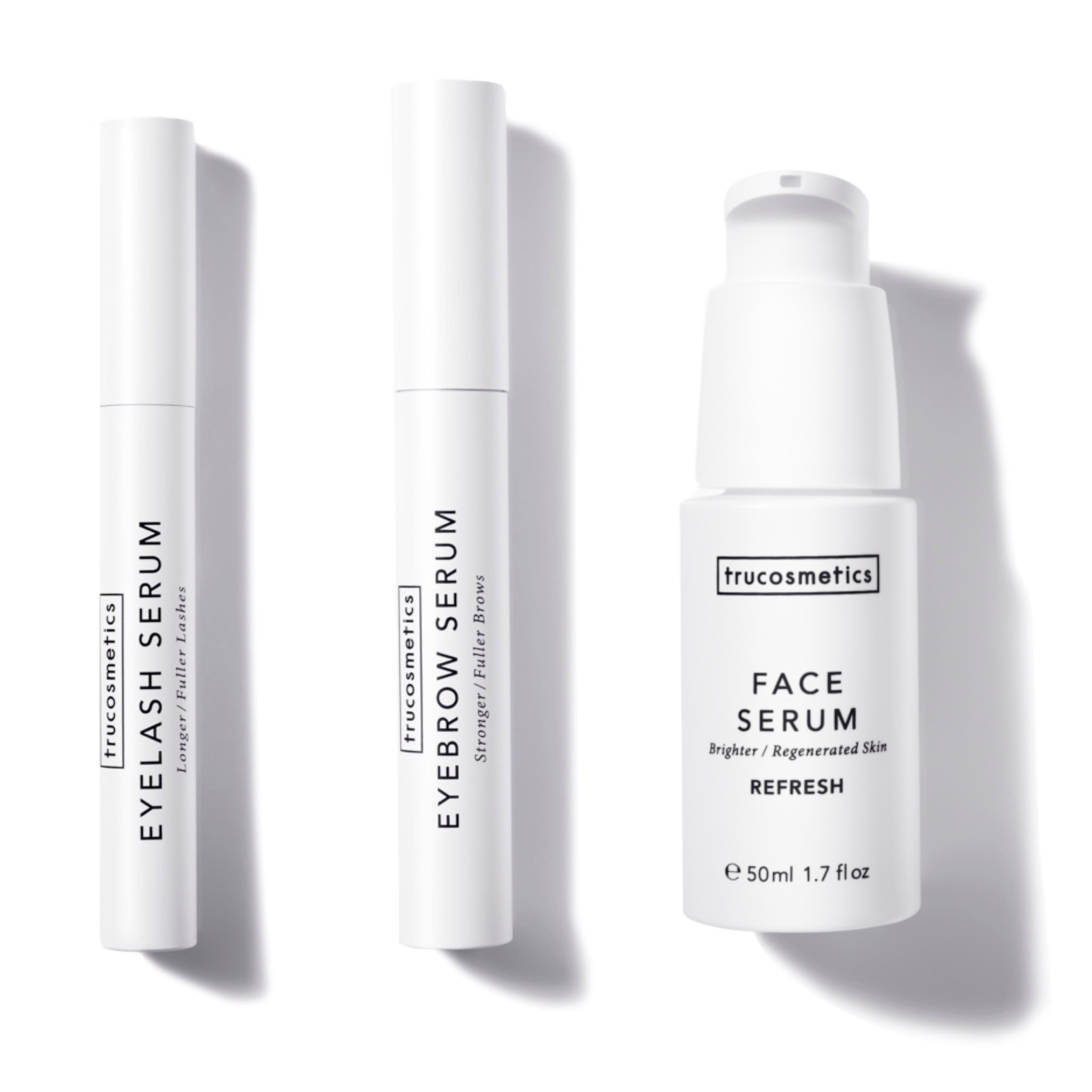 BEAUTY SEREN SET - Wimpernserum + Augenbrauenserum + Vitamin C Serum