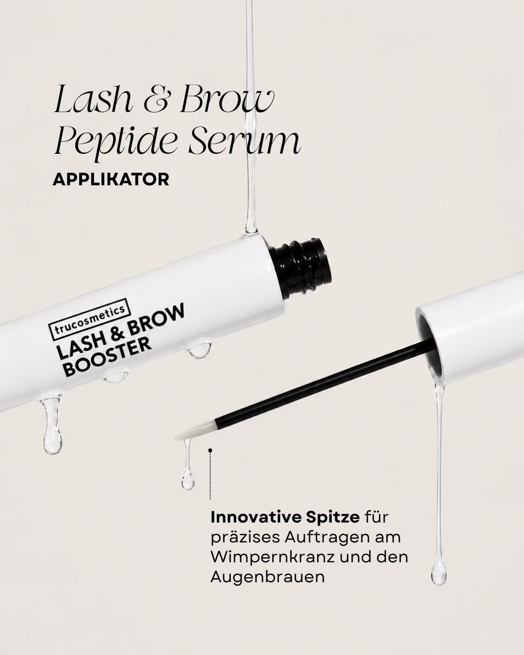 LASH & BROW PEPTIDE SERUM - Hormonfrei