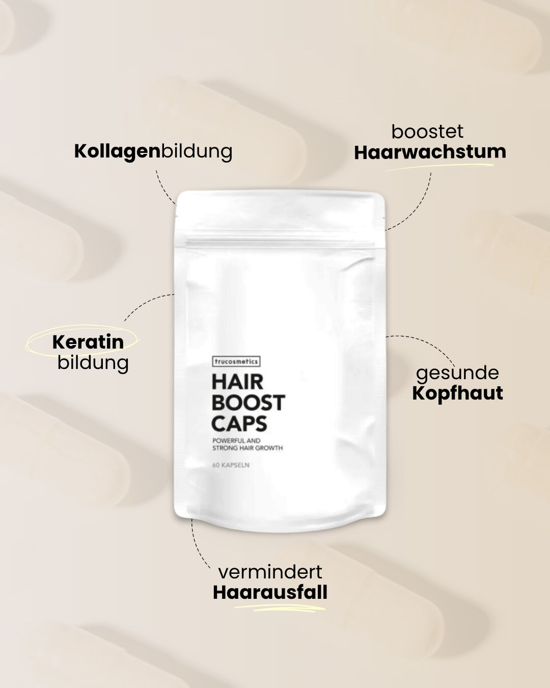 HAIR BOOST CAPS - Haarvitamine