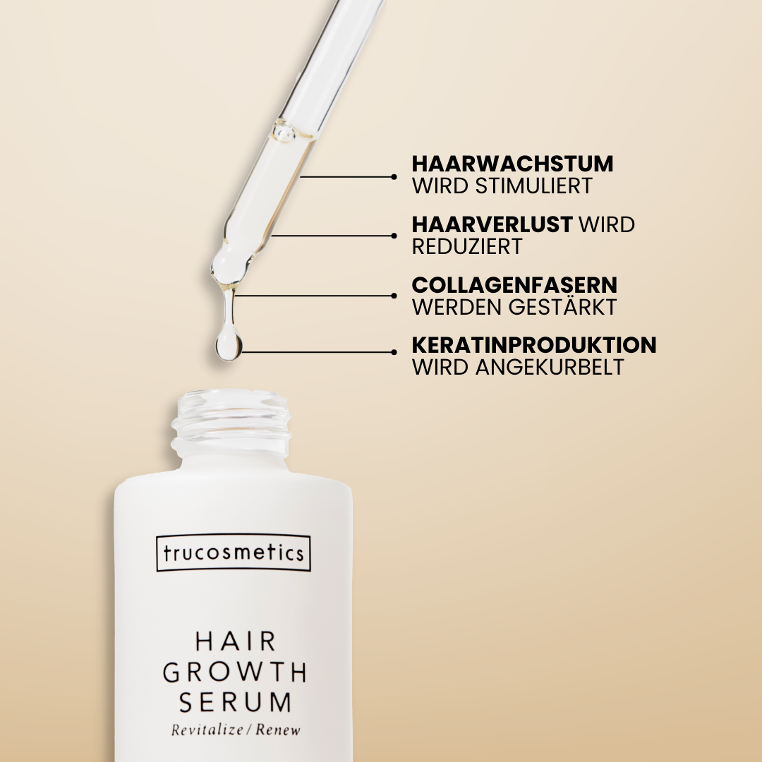 ALL ABOUT HAIR GROWTH SET - Haarserum + Haarvitamine + Kopfmassagebürste