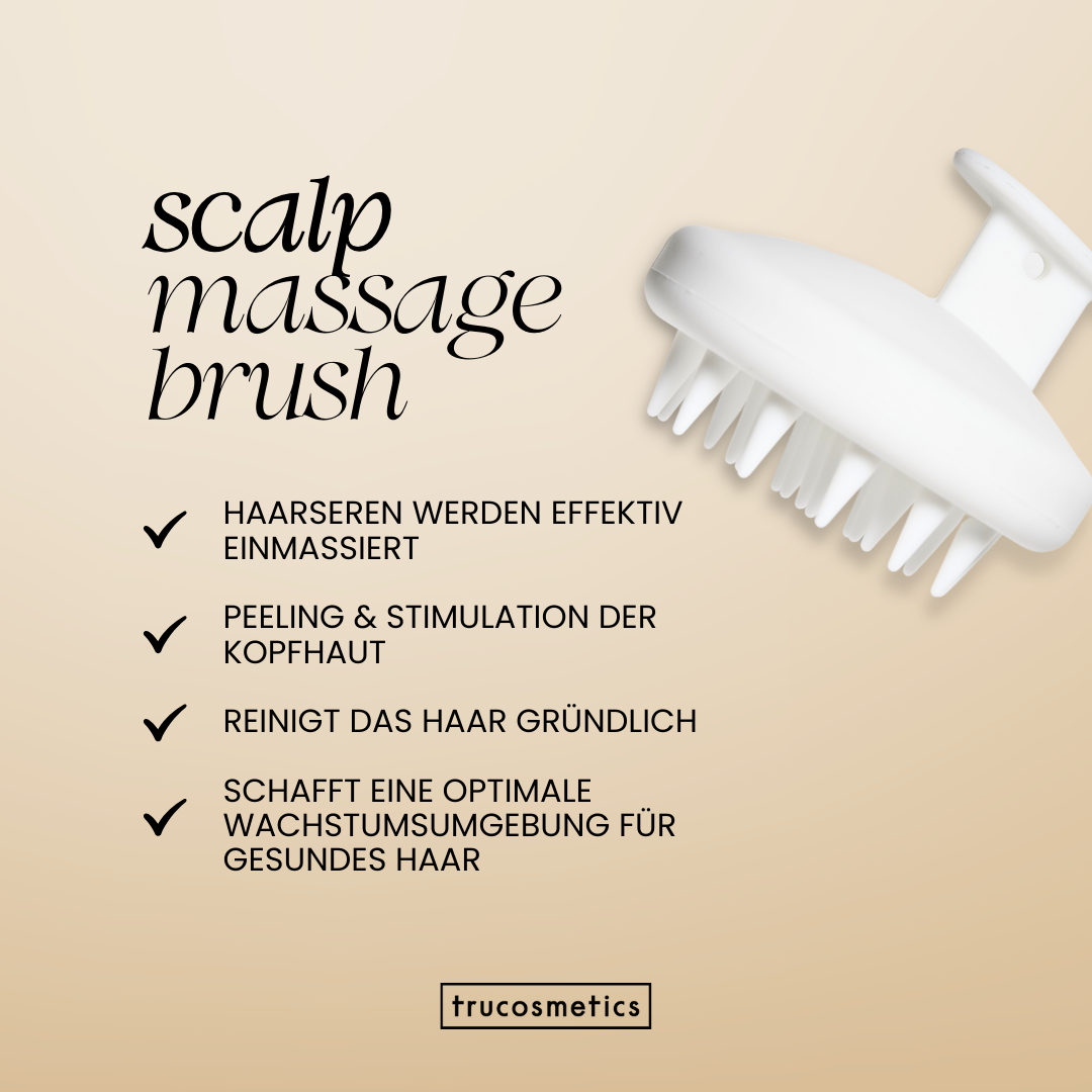 SCALP MASSAGE BRUSH - Kopfmassagebürste