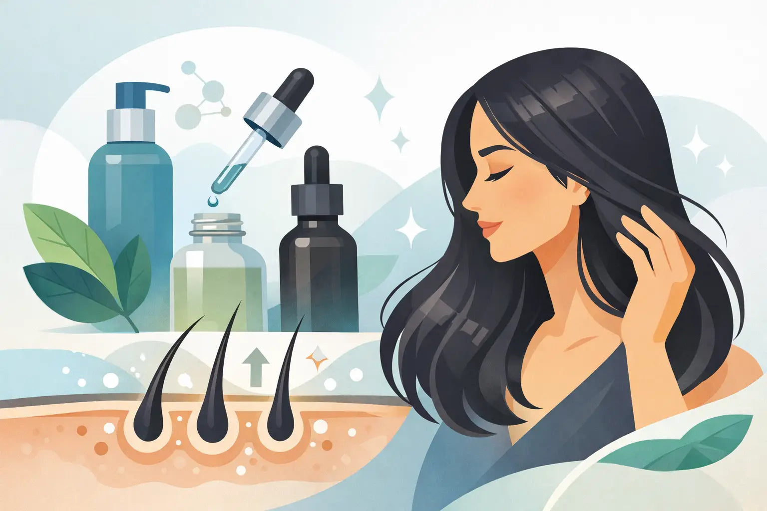 Welches Serum für Haarwachstum passt?