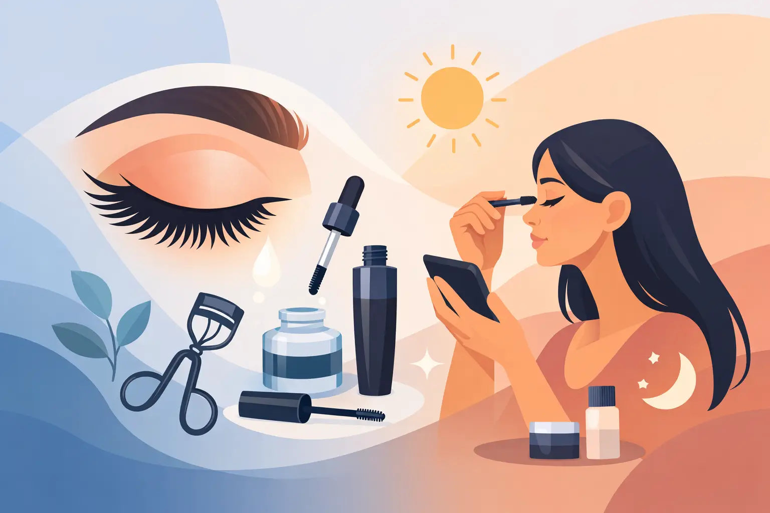 Die beste Routine für volle Wimpern im Alltag