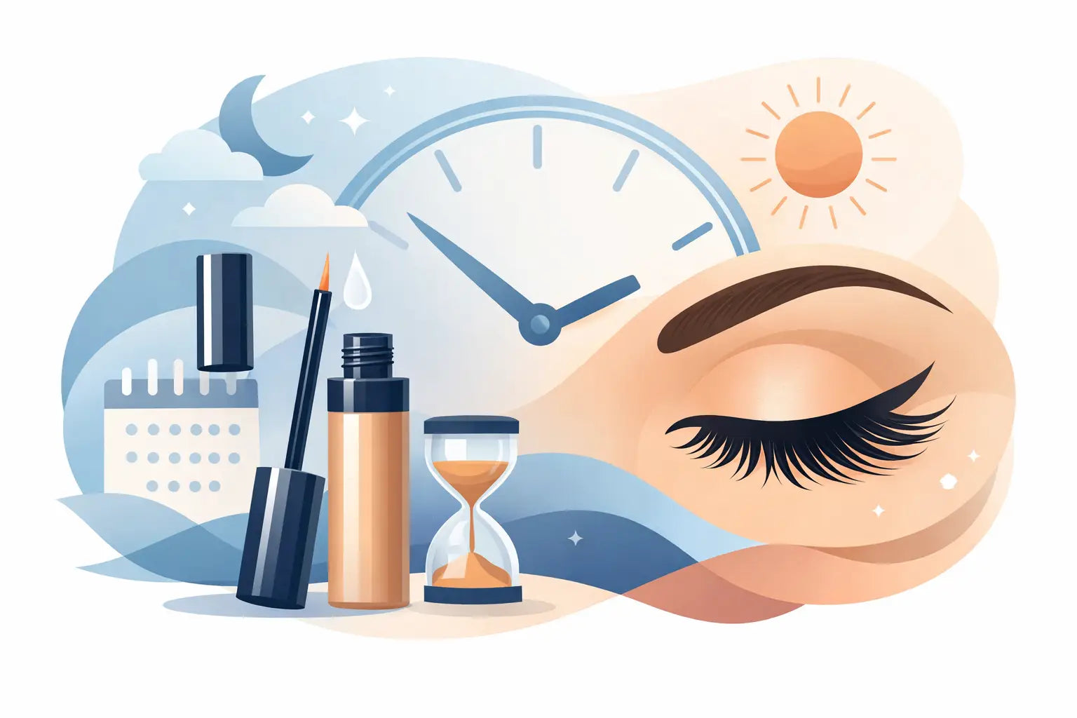 Wie lange Wimpernserum anwenden?