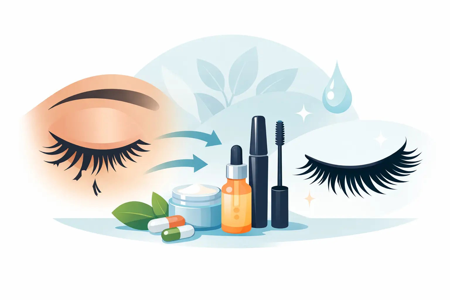 Was hilft gegen brüchige Wimpern?