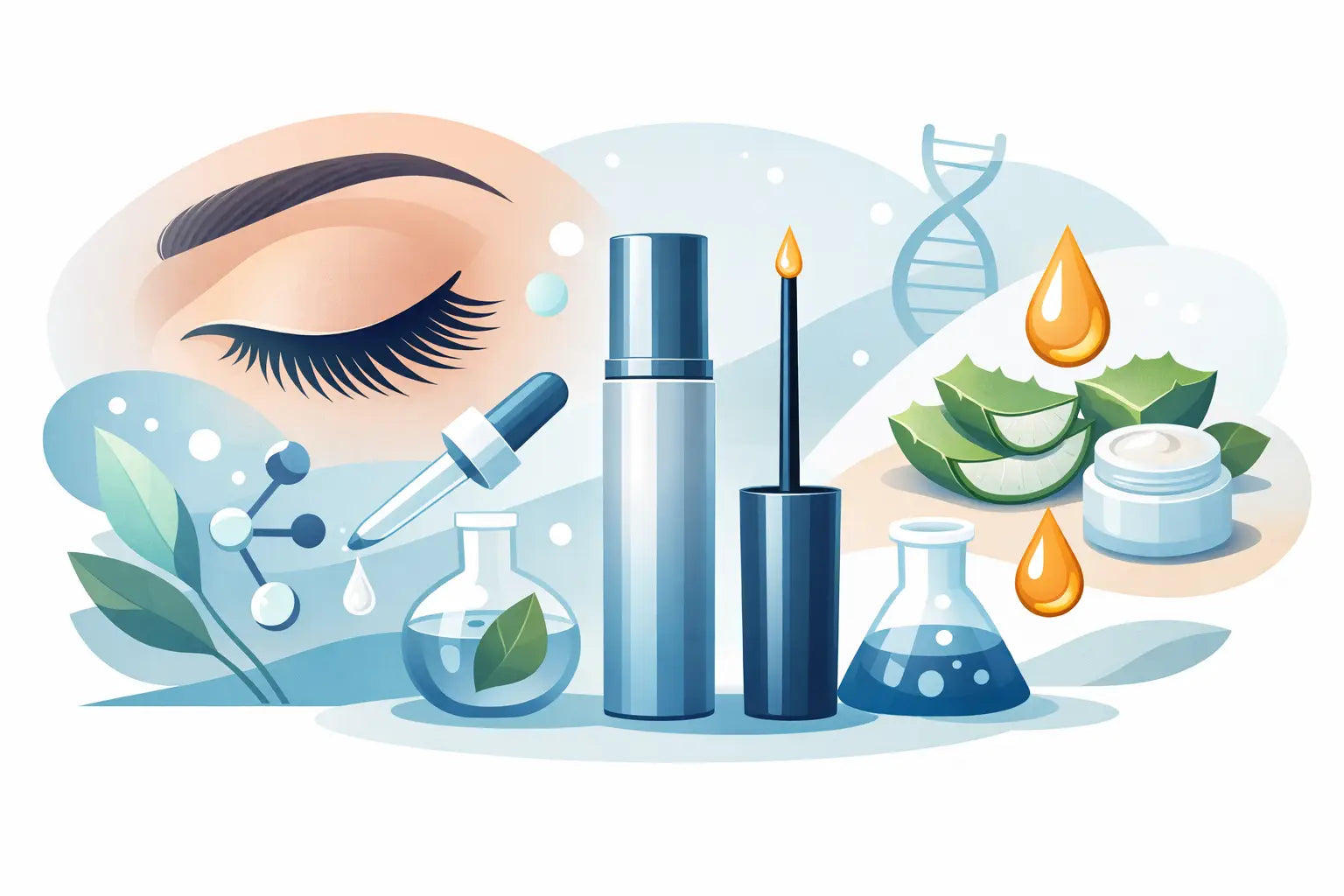 Wimpernserum Inhaltsstoffe erklärt