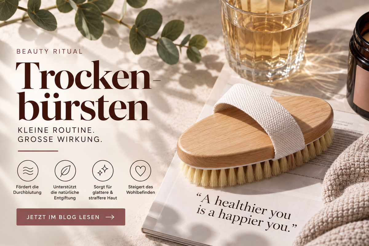 Trockenbürsten: Anleitung & Wirkung fürs Beauty-Ritual
