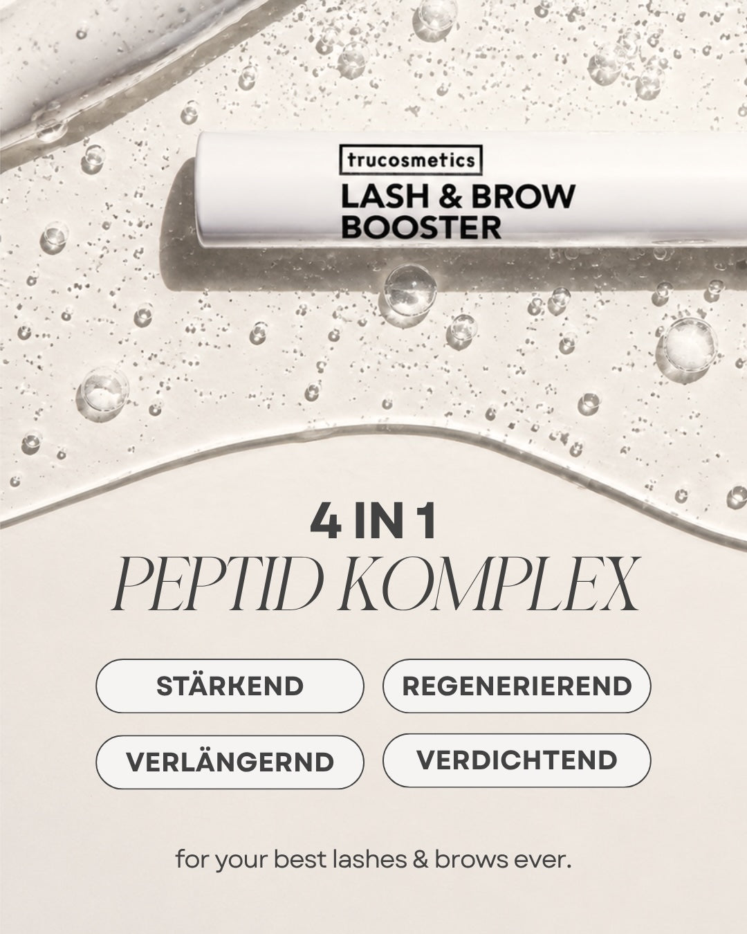 LASH & BROW PEPTIDE SERUM - Hormonfrei