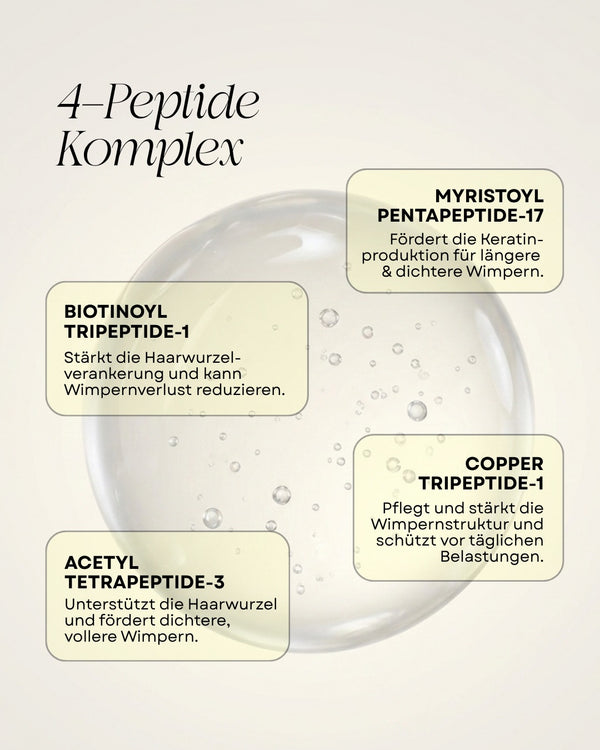 LASH & BROW PEPTIDE SERUM - Hormonfrei