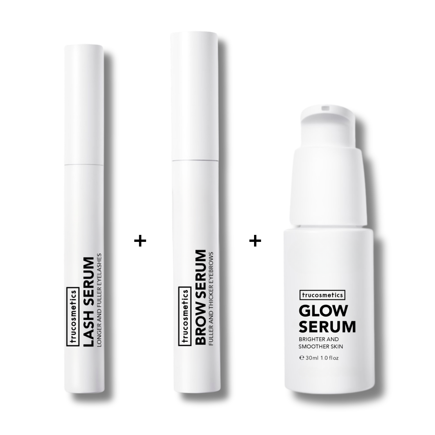 BEAUTY SEREN SET - LASH SERUM + BROW SERUM + GLOW SERUM