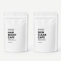 HAIR & SKIN - STARTER SET - Hair Boost Caps + Skin Clear Caps English