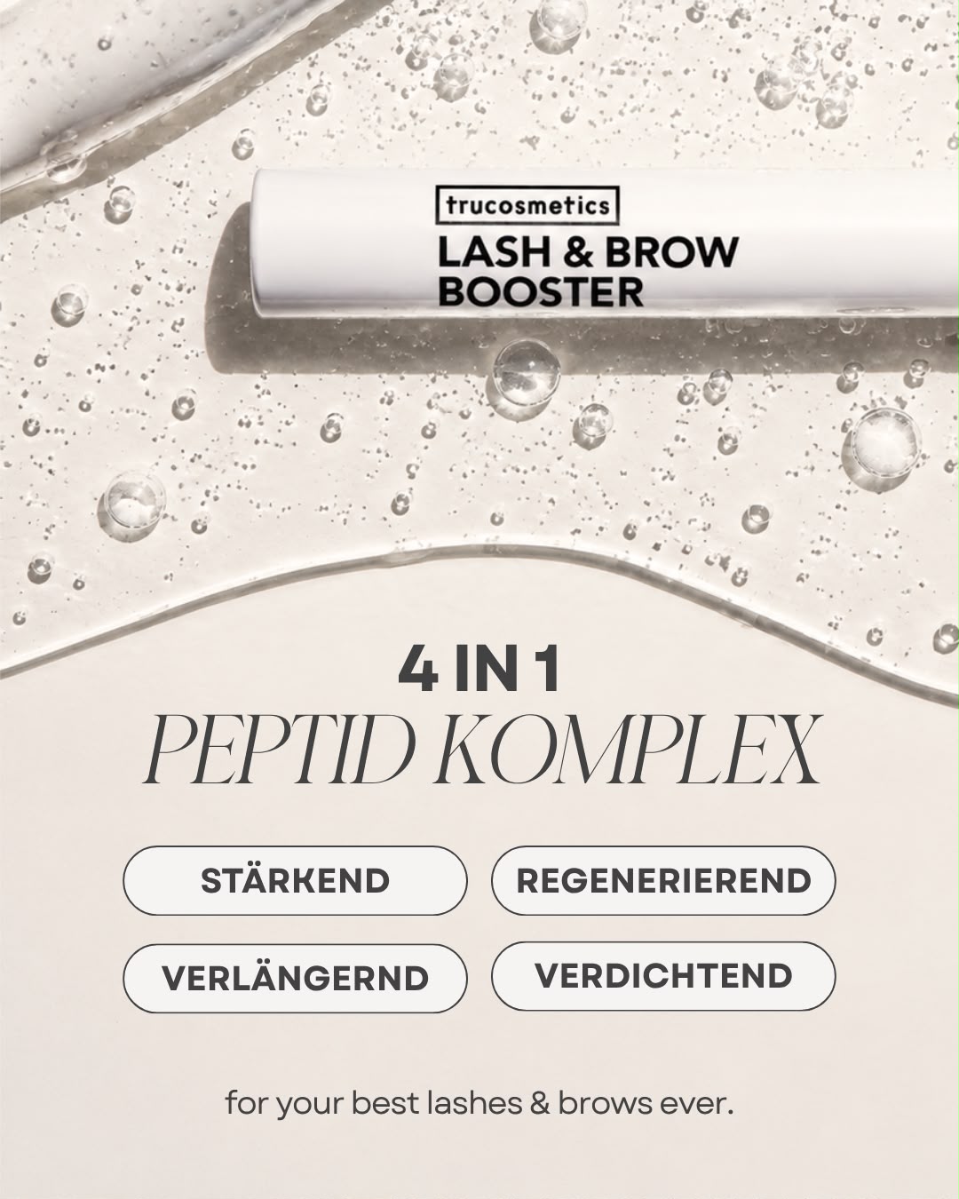 LASH & BROW PEPTIDE SERUM - Hormonfrei