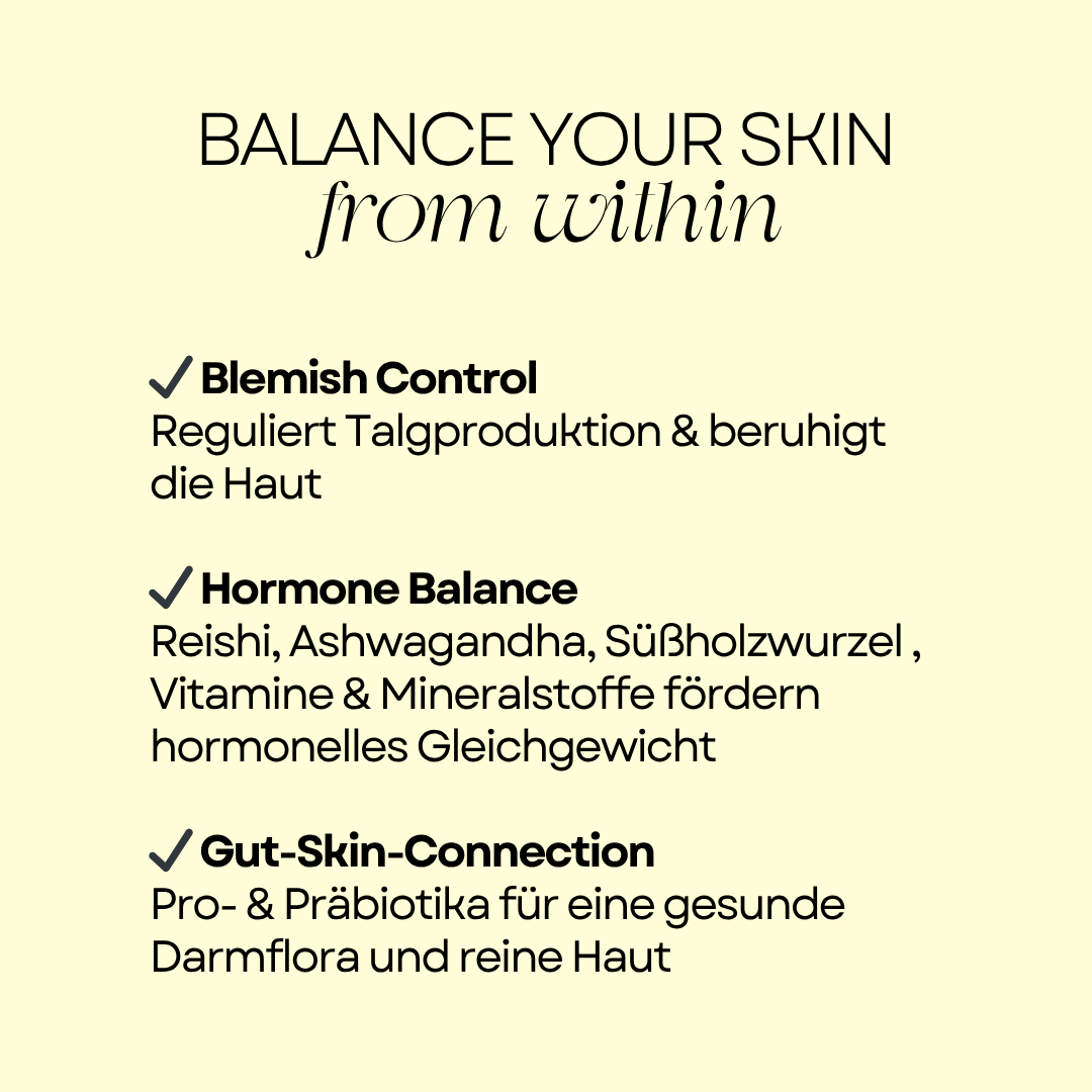 SKIN CLEAR CAPS - Hautreinheit & Hormonbalance