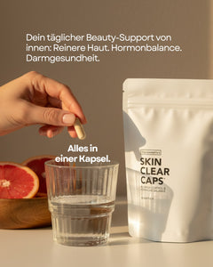 SKIN CLEAR CAPS - Hautreinheit & Hormonbalance