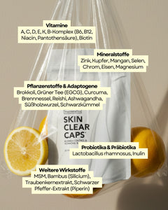 SKIN CLEAR CAPS - Hautreinheit & Hormonbalance