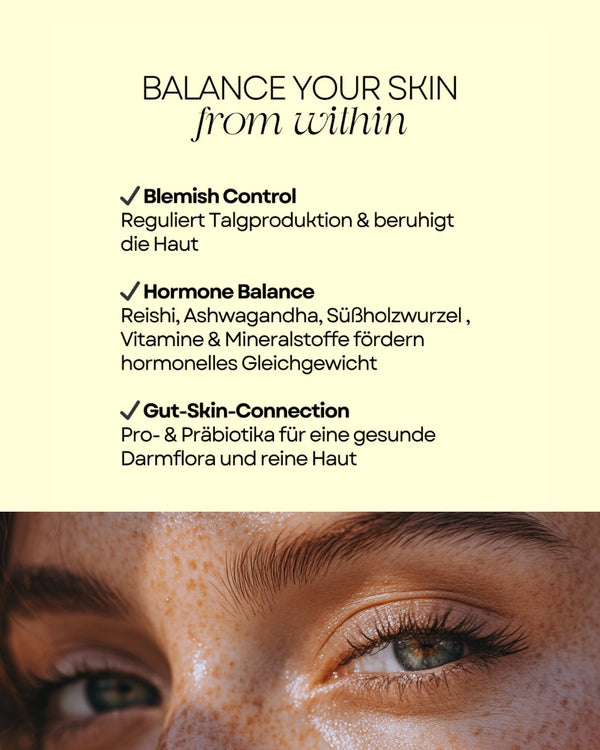SKIN CLEAR CAPS - Hautreinheit & Hormonbalance