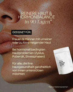 SKIN CLEAR CAPS - Hautreinheit & Hormonbalance