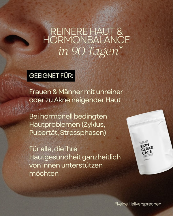 SKIN CLEAR CAPS - Hautreinheit & Hormonbalance