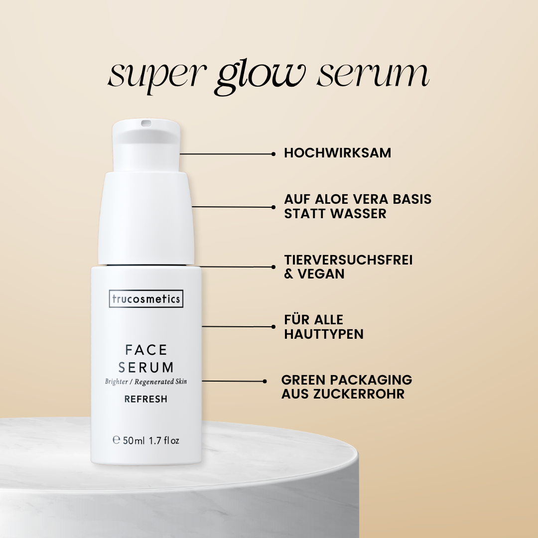 SUPER GLOW SERUM - 10% VITAMIN C + 5% Niacinamide 2% Glucosamine